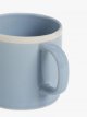 Contrast Rim Stoneware Mug, 280ml