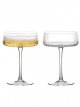 Glass Champagne Saucer, Set of 2, 250ml