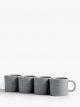Craft Speckle Glaze Mugs, Set of 4, 260ml