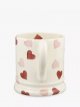 Pink Hearts Mug, Pink, 300ml